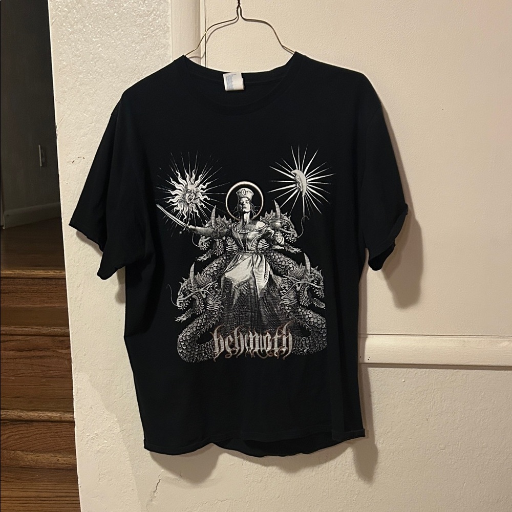Behemoth evangelion T-Shirt with Mythical Design xl